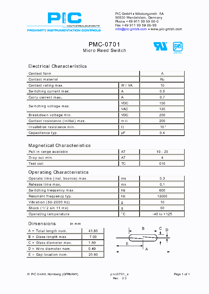 PMC-0701_4503823.PDF Datasheet