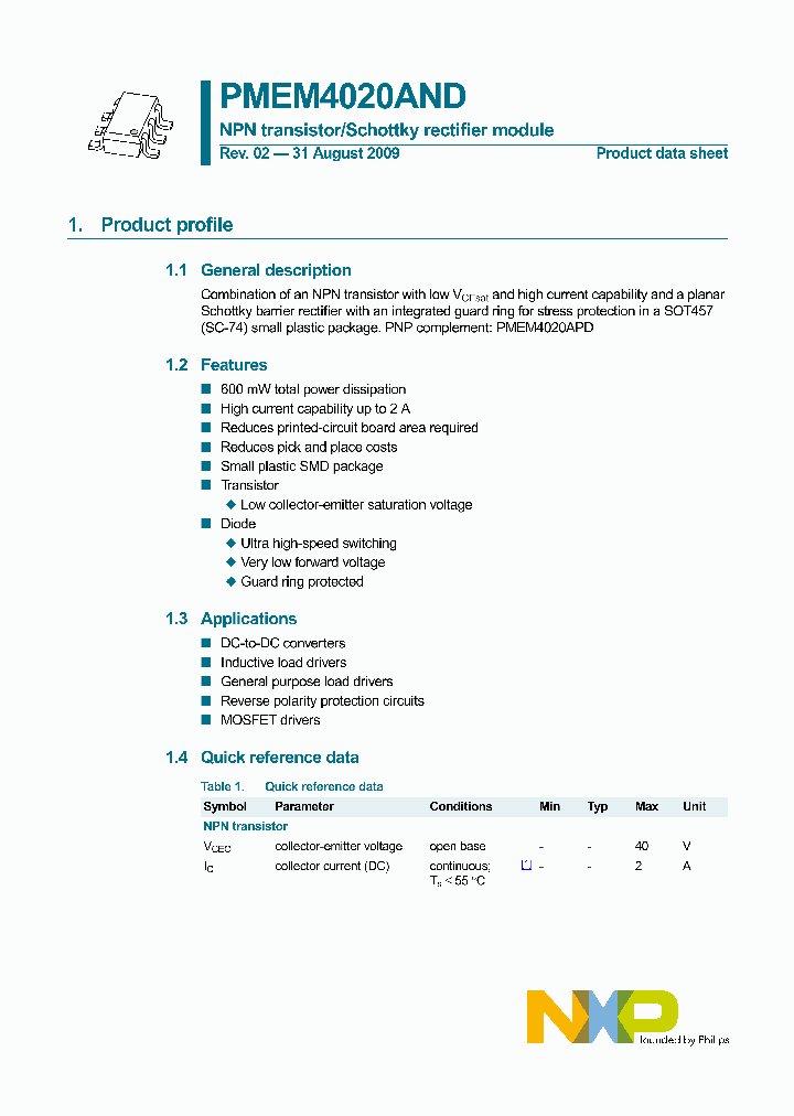 PMEM4020AND_4558794.PDF Datasheet