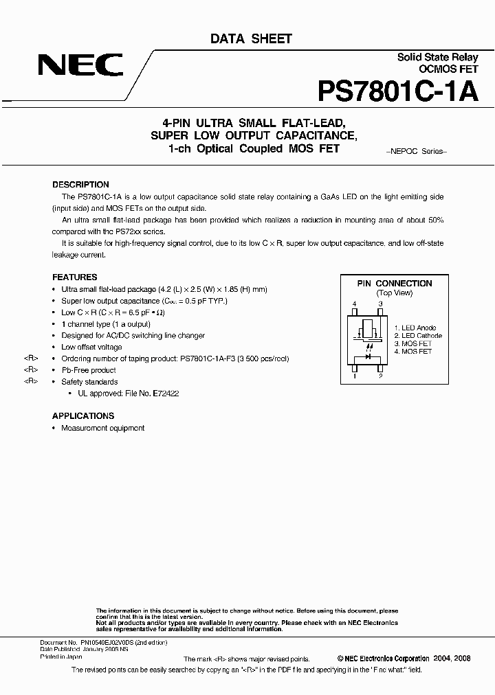 PS7801C-1A-F3-A_4722452.PDF Datasheet