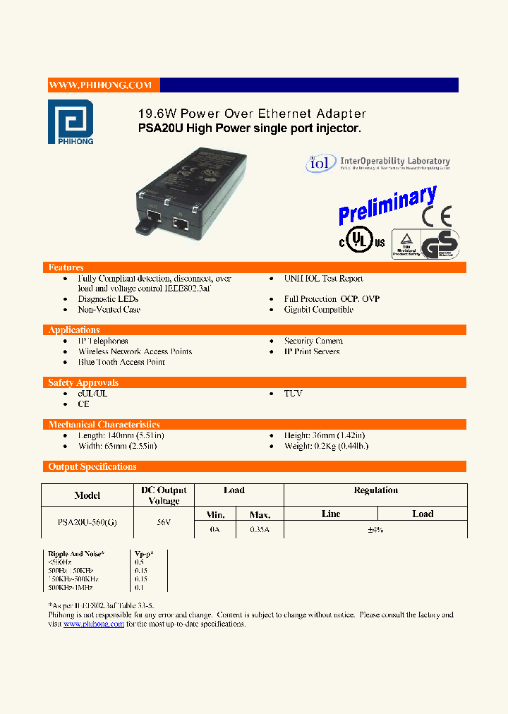 PSA20U-560_4752271.PDF Datasheet