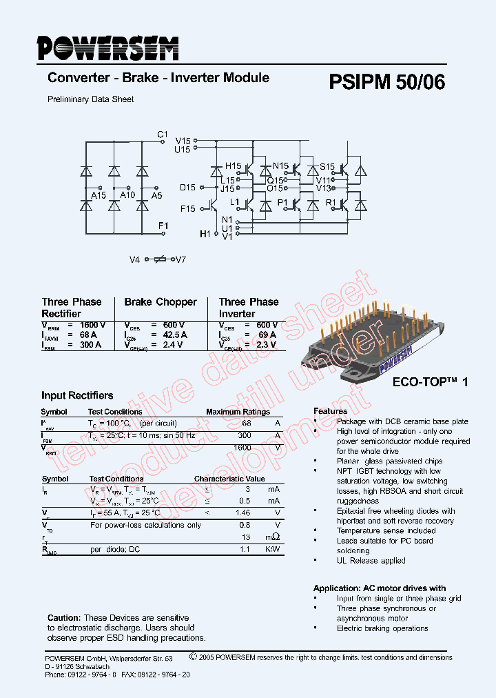 PSIPM50-06_4546772.PDF Datasheet