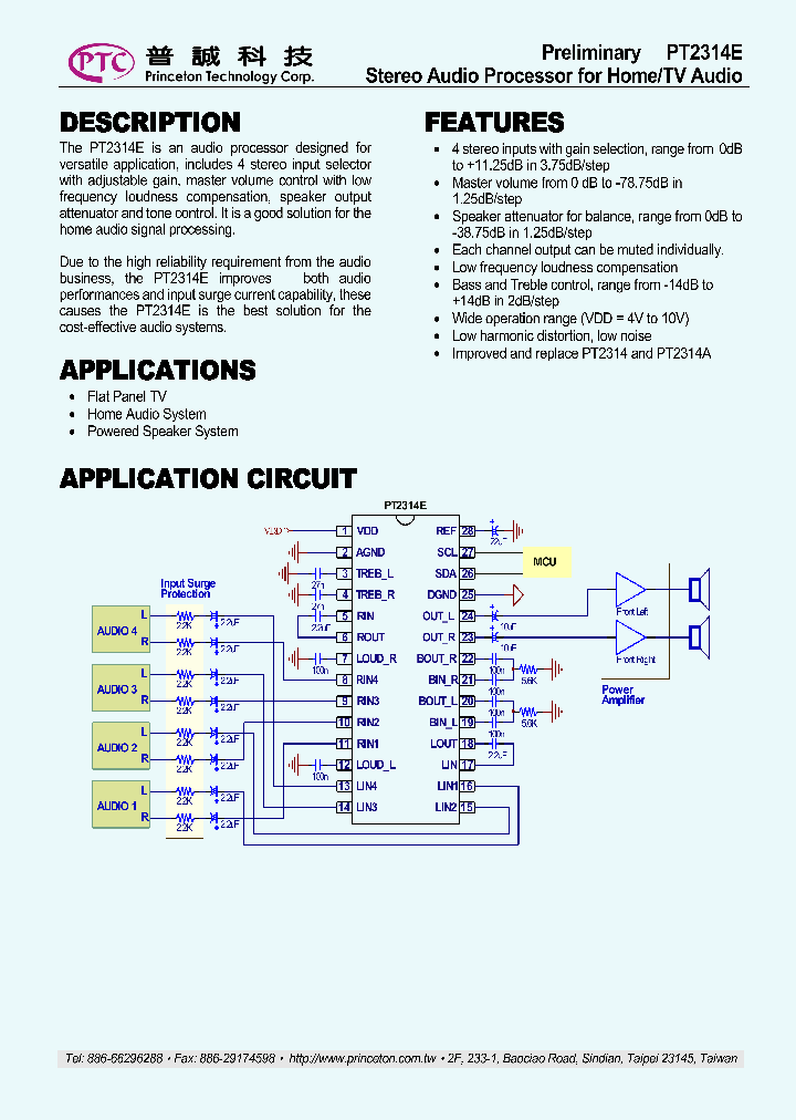 PT2314E-S_4511025.PDF Datasheet