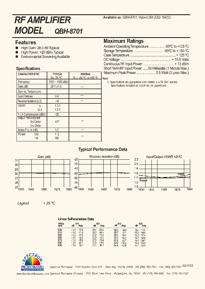 QBH-8701_4821007.PDF Datasheet