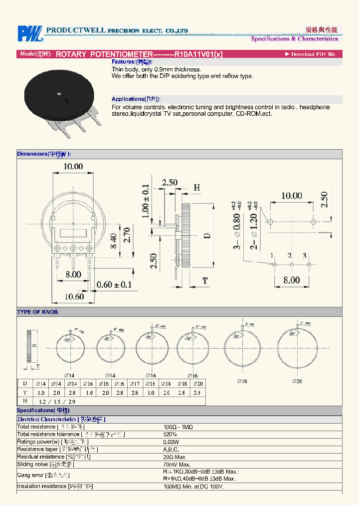 R10A11V01_4546499.PDF Datasheet