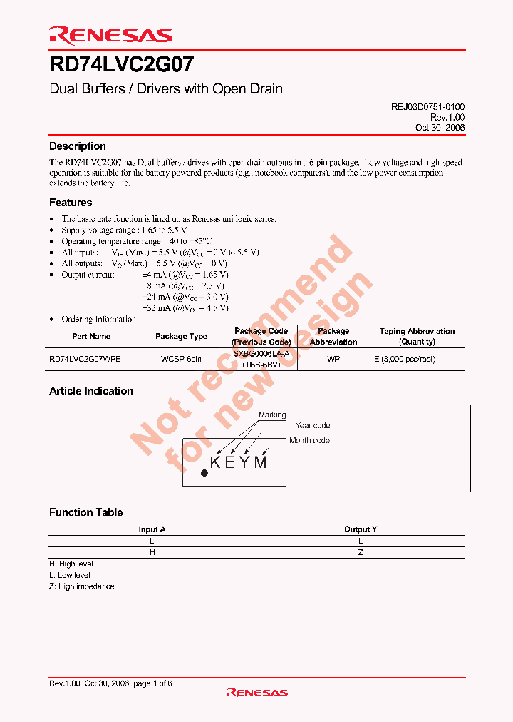 RD74LVC2G07WPE_4491895.PDF Datasheet