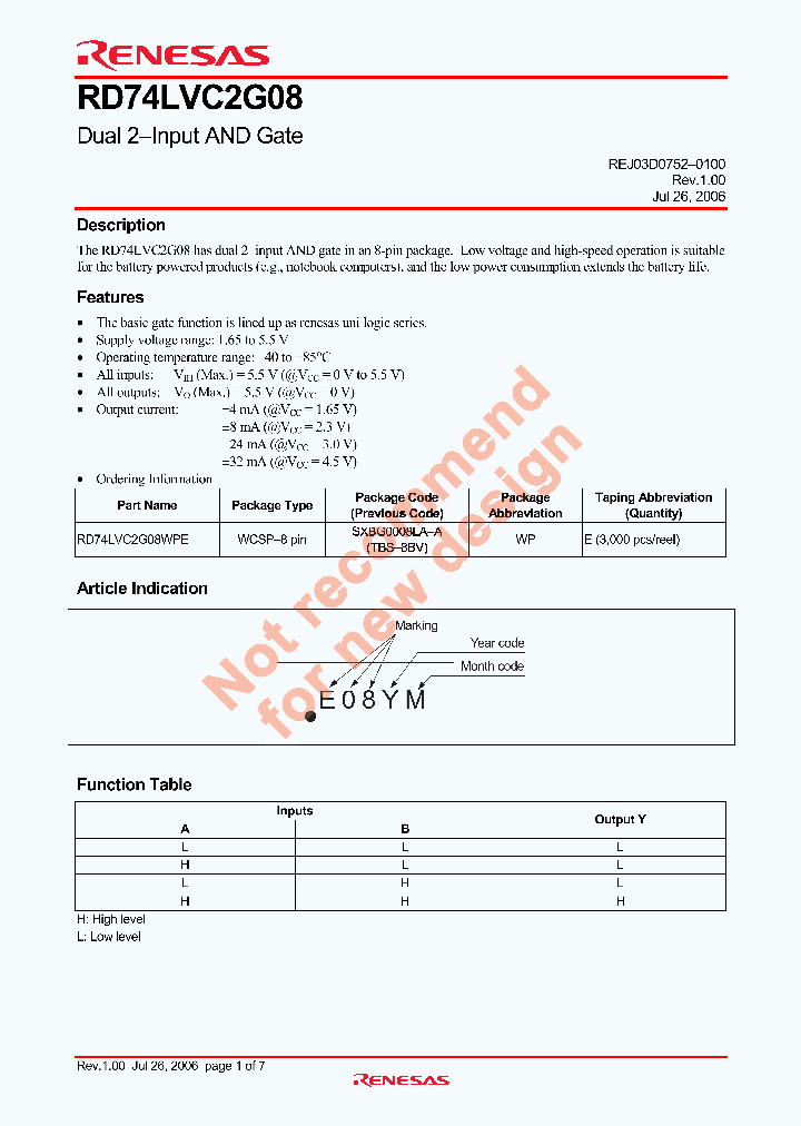 RD74LVC2G08_4785402.PDF Datasheet