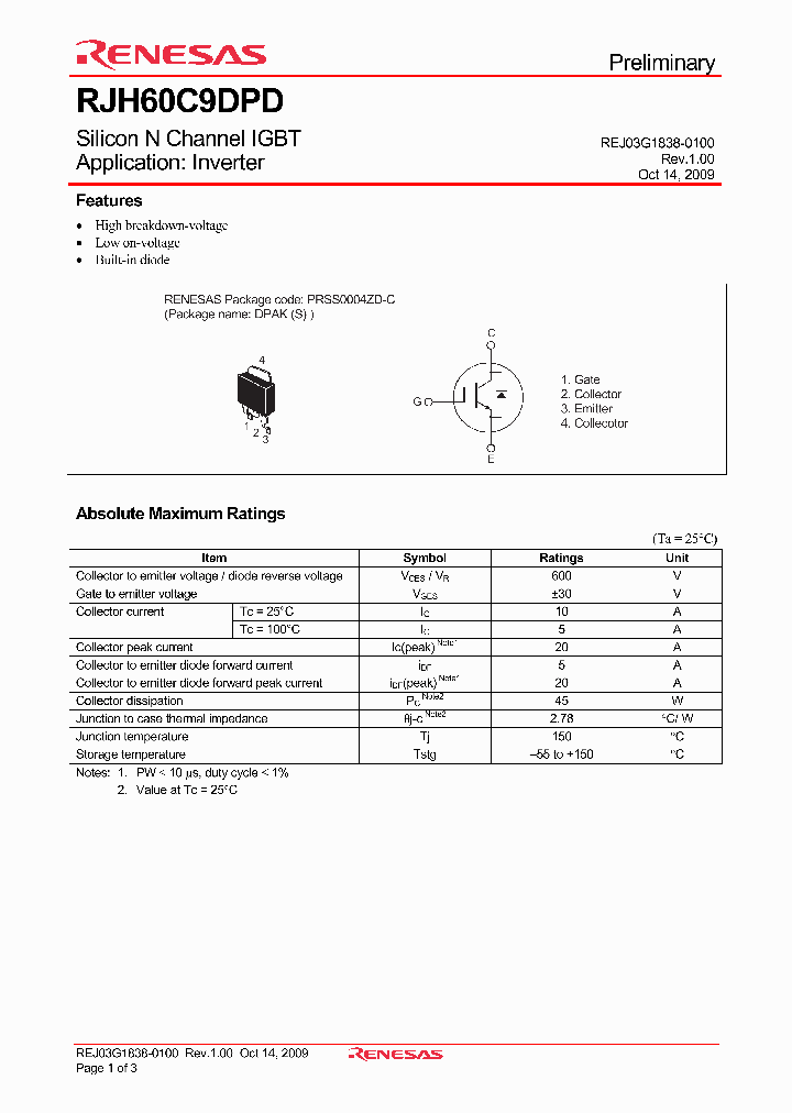 RJH60C9DPD-00-J2_4581195.PDF Datasheet