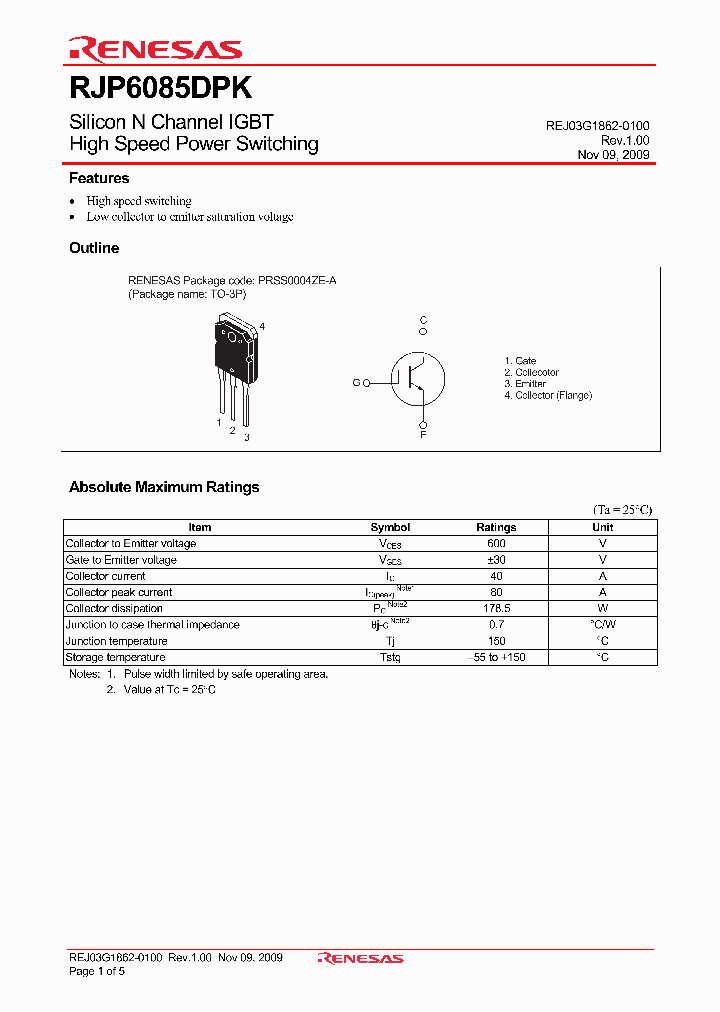 RJP6085DPK_4643031.PDF Datasheet