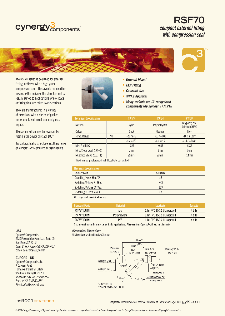 RSF74Y100RN_4814689.PDF Datasheet