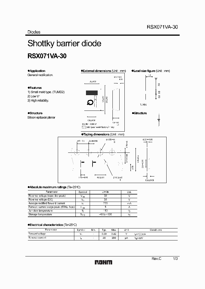 RSX071VA-30_4700861.PDF Datasheet