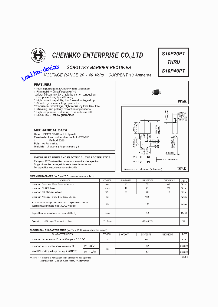 S10P20PT_4533357.PDF Datasheet