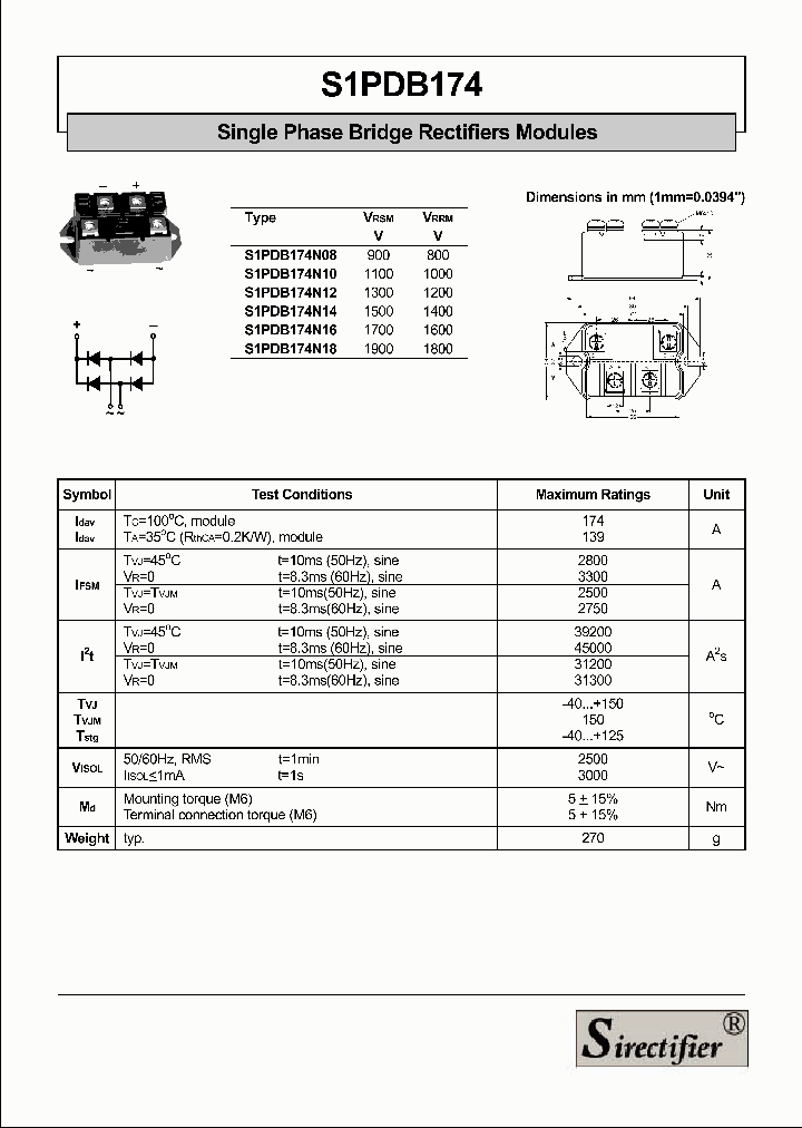 S1PDB174N10_4334340.PDF Datasheet