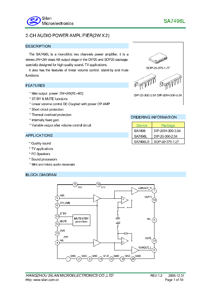 SA7496L_4600692.PDF Datasheet