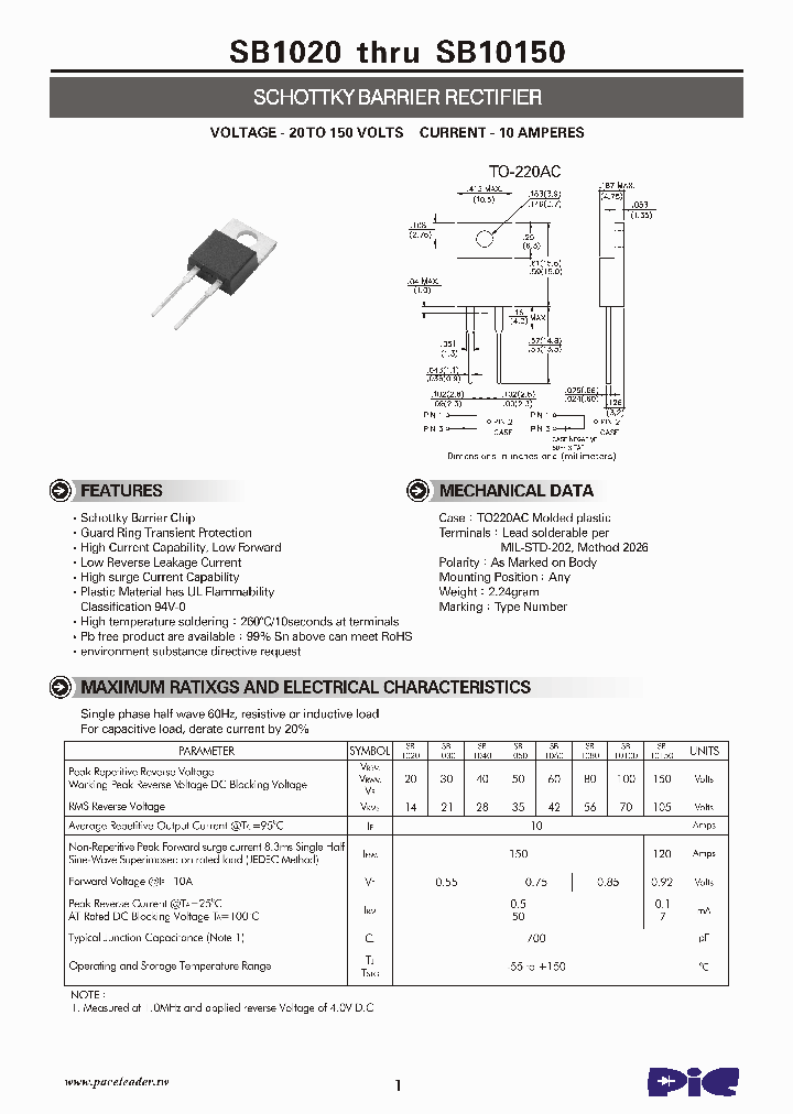 SB10150_4591881.PDF Datasheet