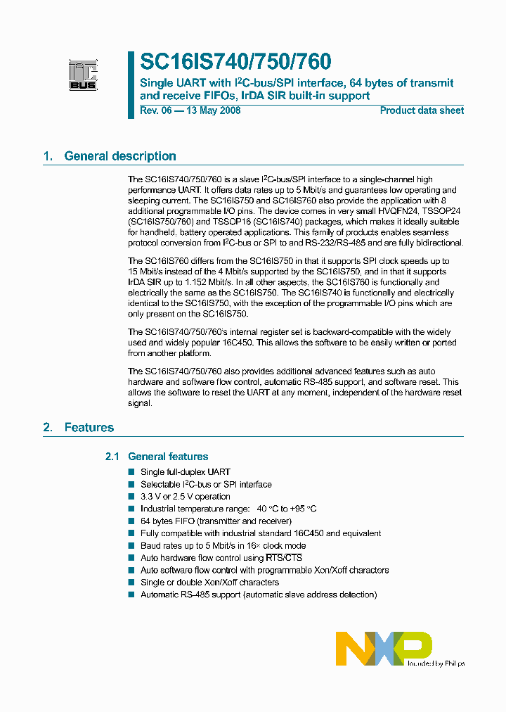 SC16IS740IPW_4653576.PDF Datasheet