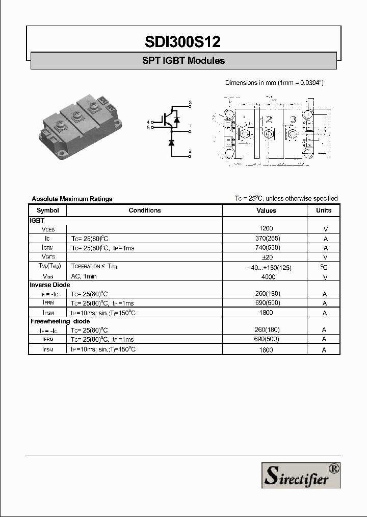 SDI300S12_4192833.PDF Datasheet