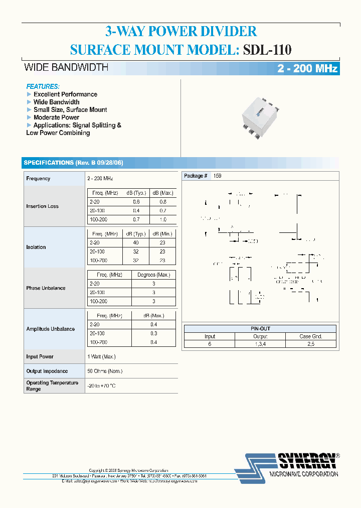 SDL-110_4265286.PDF Datasheet