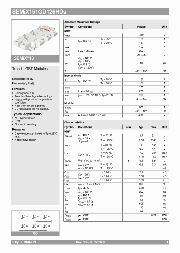 SEMIX151GD126HDS08_4654021.PDF Datasheet