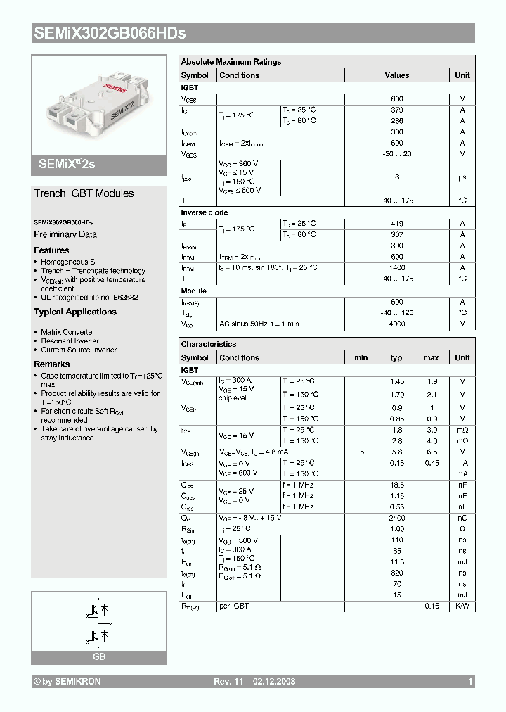 SEMIX302GB066HDS08_4560399.PDF Datasheet