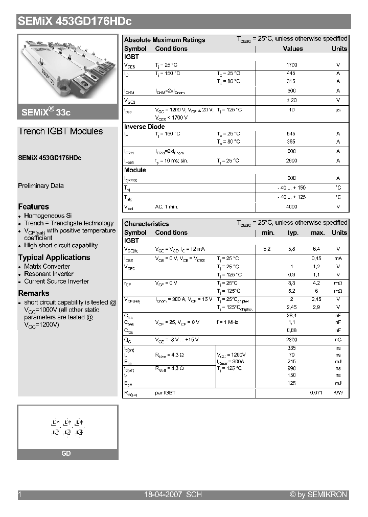 SEMIX453GD176HDC_4171856.PDF Datasheet