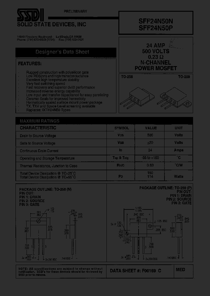 SFF24N50N_4220488.PDF Datasheet