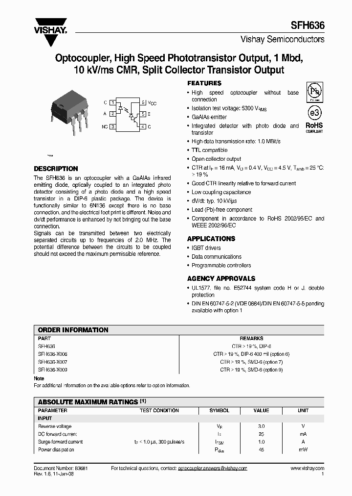 SFH636-X006_4339656.PDF Datasheet