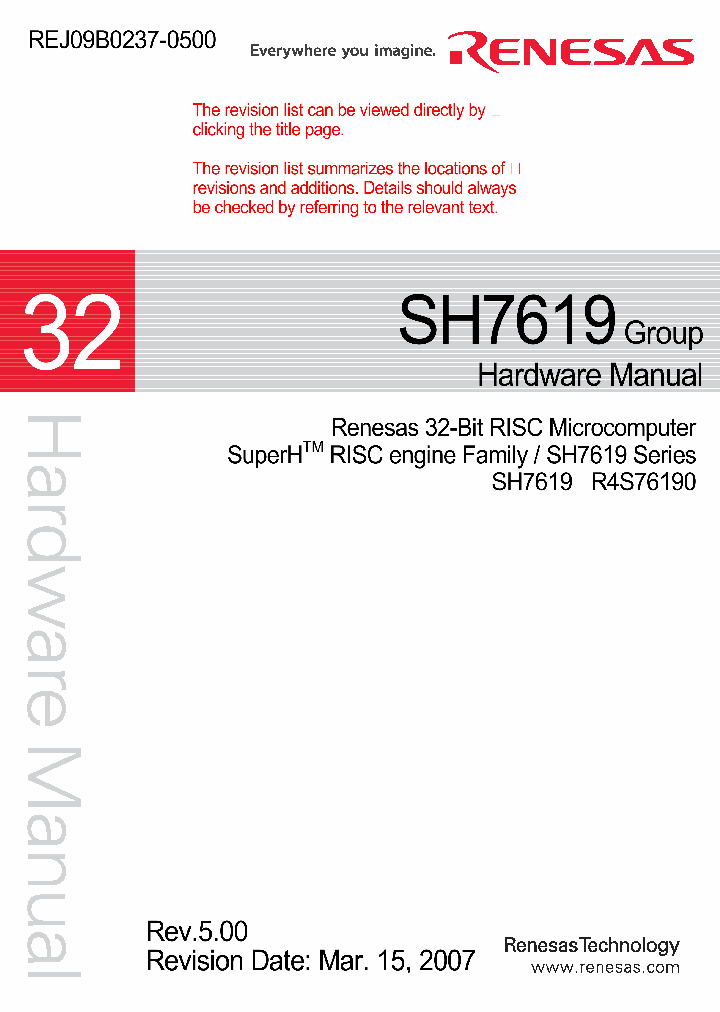 SH7619_4395232.PDF Datasheet