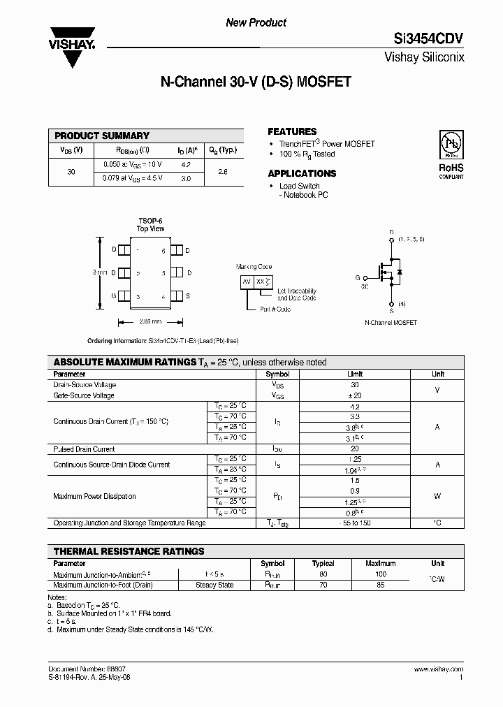 SI3454CDV-T1-E3_4468392.PDF Datasheet