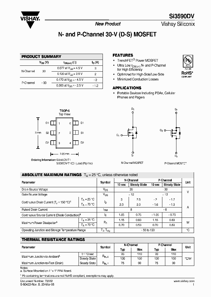 SI3590DV-T1_4670227.PDF Datasheet