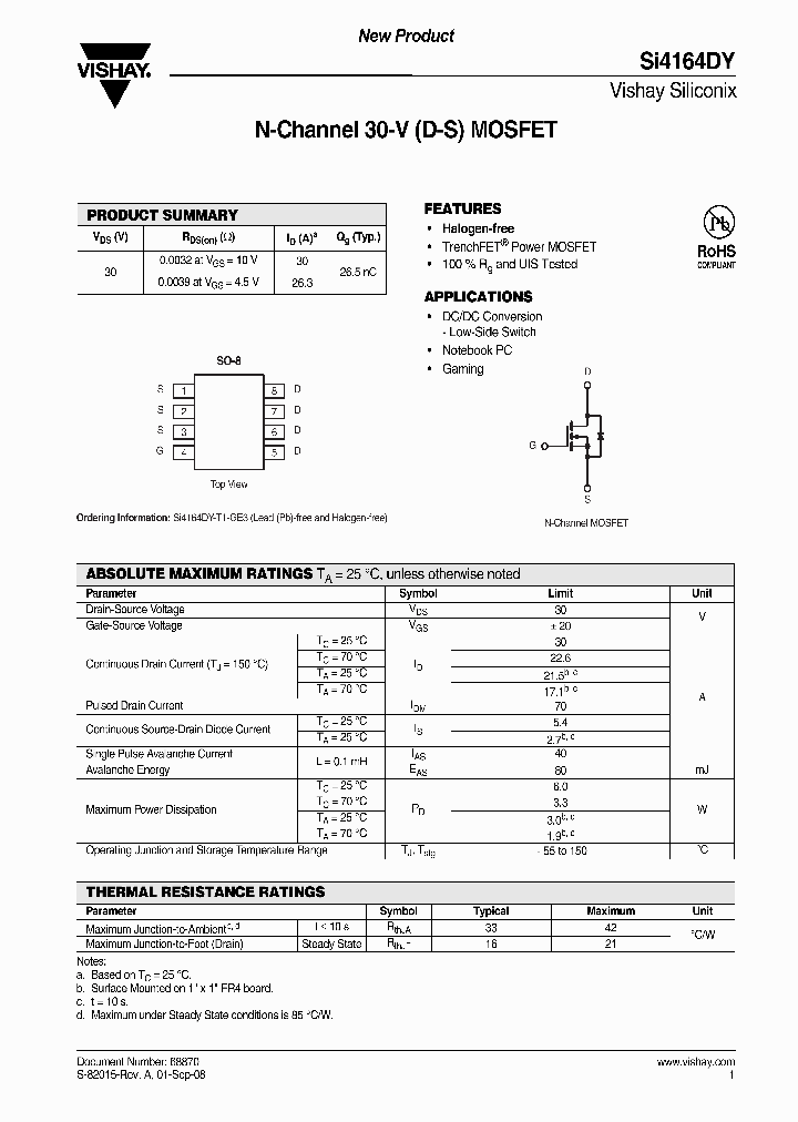 SI4164DY_4575806.PDF Datasheet
