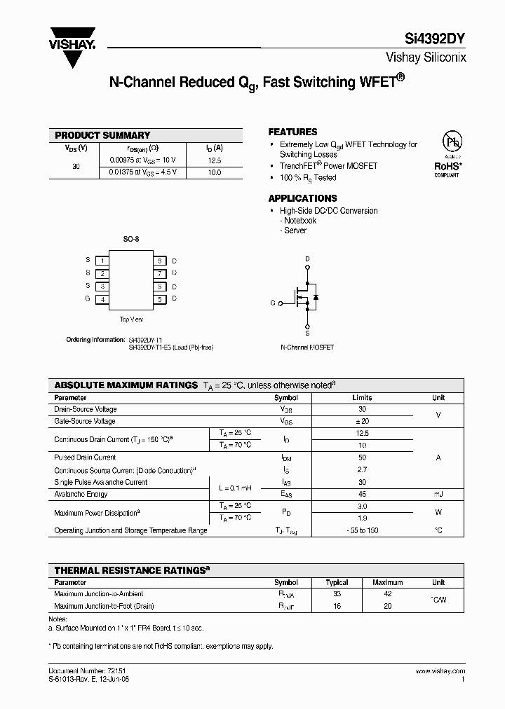 SI4392DY_4265711.PDF Datasheet