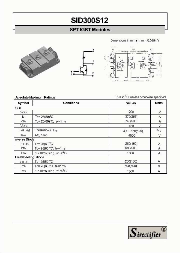 SID300S12_4194715.PDF Datasheet