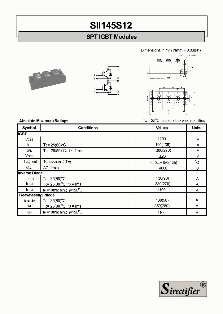 SII145S12_4250751.PDF Datasheet