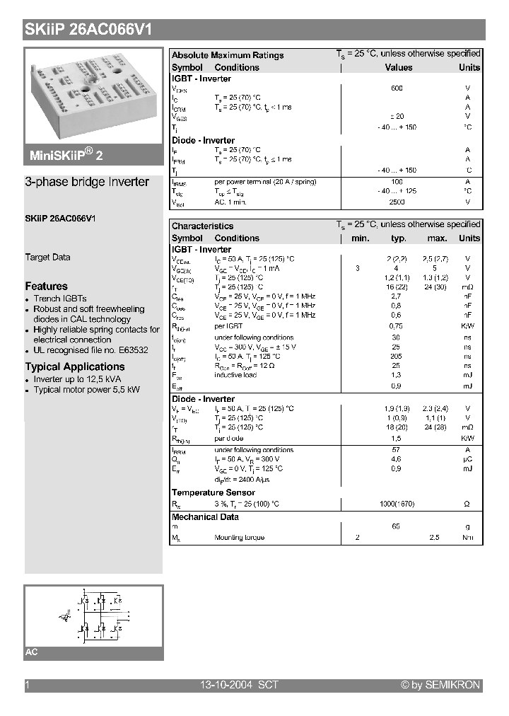 SKIIP26AC066V1_4171249.PDF Datasheet