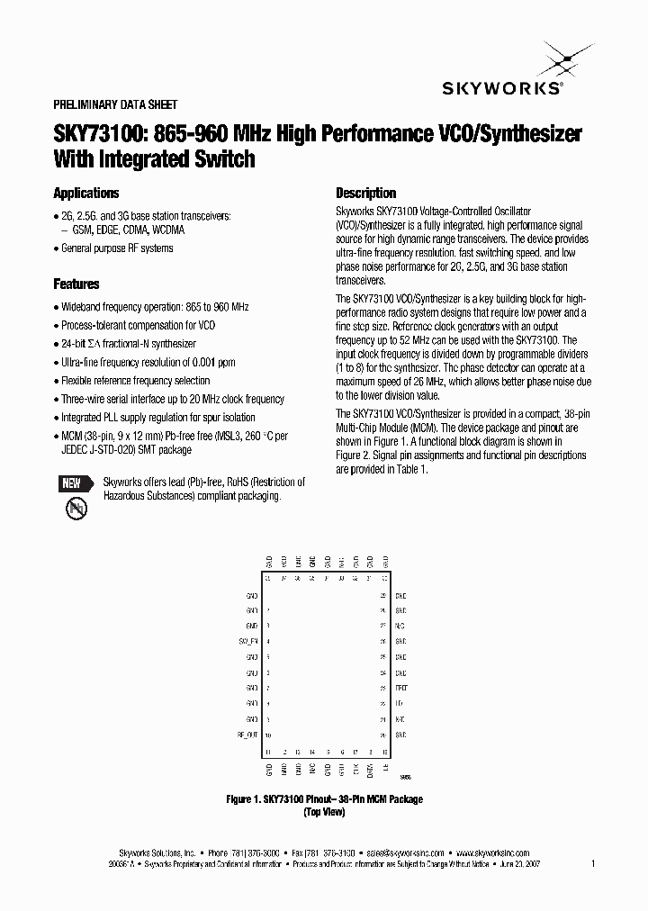 SKY73100_4265258.PDF Datasheet