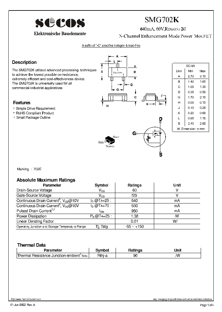 SMG702K_4702392.PDF Datasheet