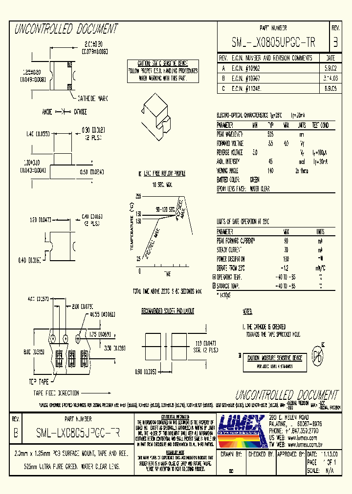 SML-LX0805UPGC-TR_4410694.PDF Datasheet