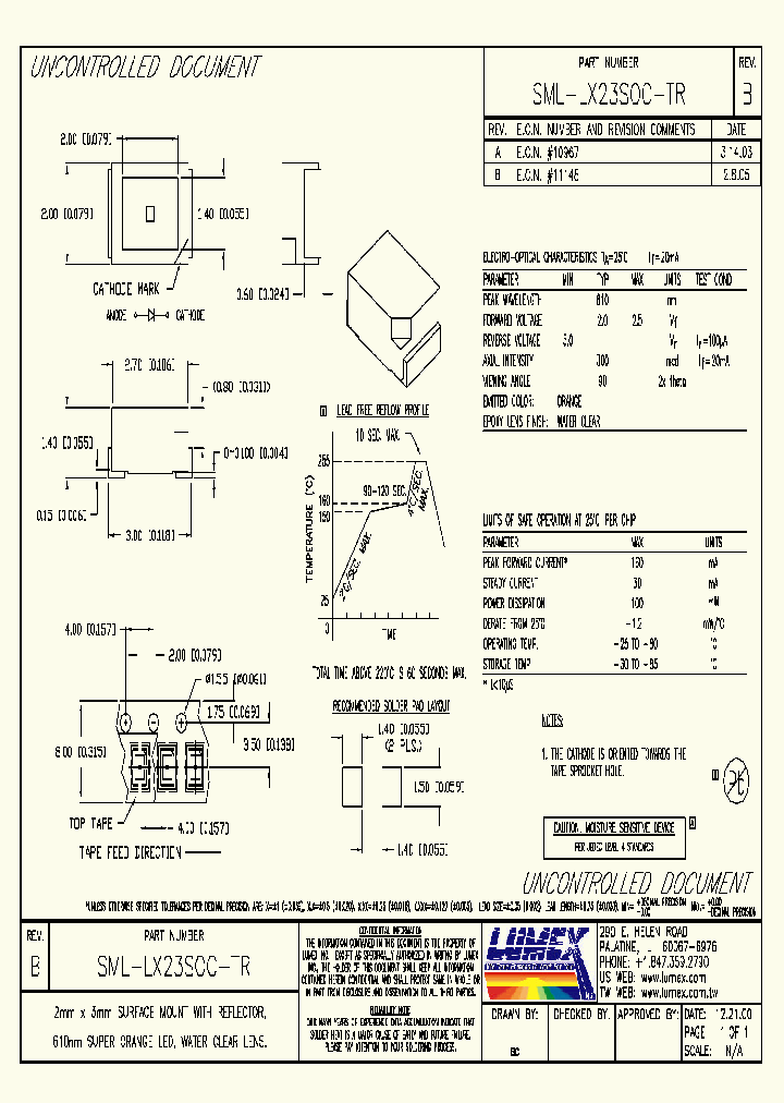 SML-LX23SOC-TR_4610623.PDF Datasheet