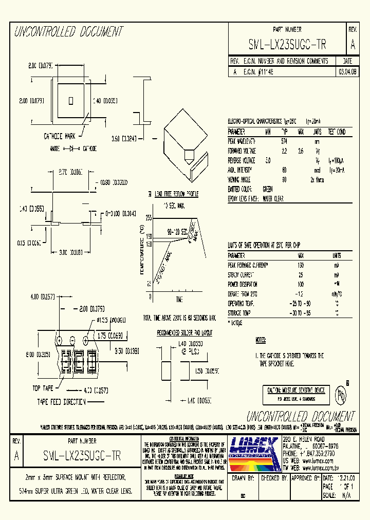 SML-LX23SUGC-TR_4610624.PDF Datasheet