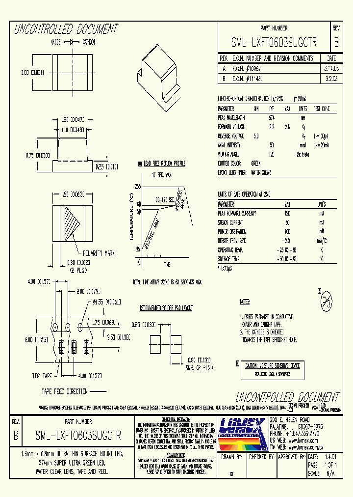 SML-LXFT0603SUGCTR_4437912.PDF Datasheet