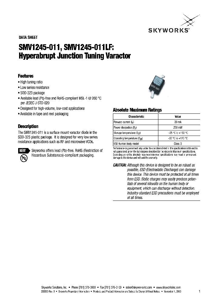 SMV1245-011LF_4404342.PDF Datasheet