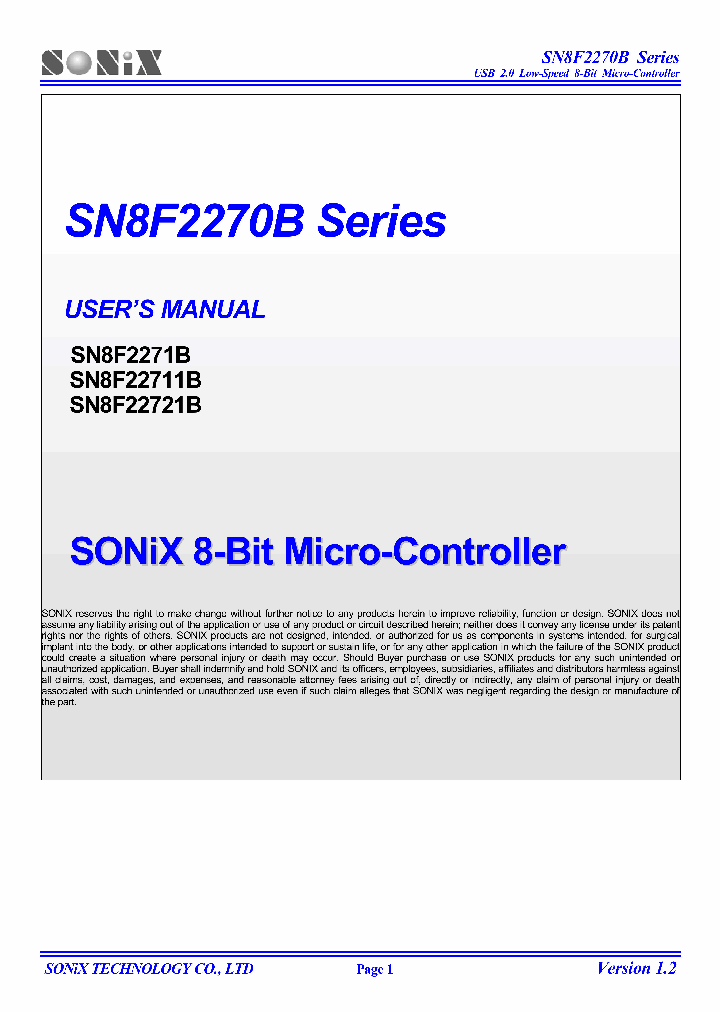 SN8F2270B_4654359.PDF Datasheet