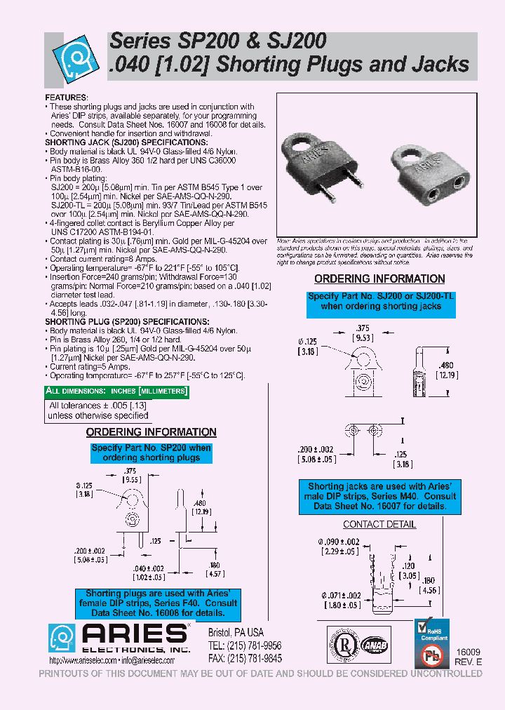 SP200_4537976.PDF Datasheet