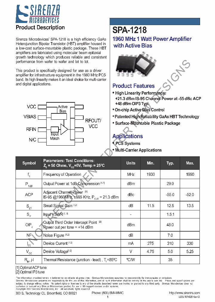 SPA-1218_4508678.PDF Datasheet