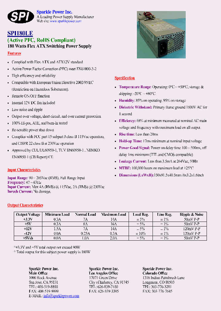 SPI180LE_4909535.PDF Datasheet