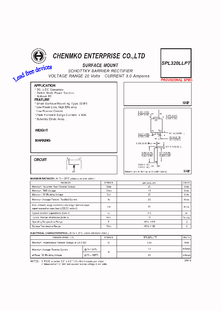 SPL320LLPT_4757520.PDF Datasheet