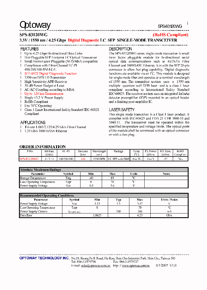 SPS-83120WG_4542686.PDF Datasheet