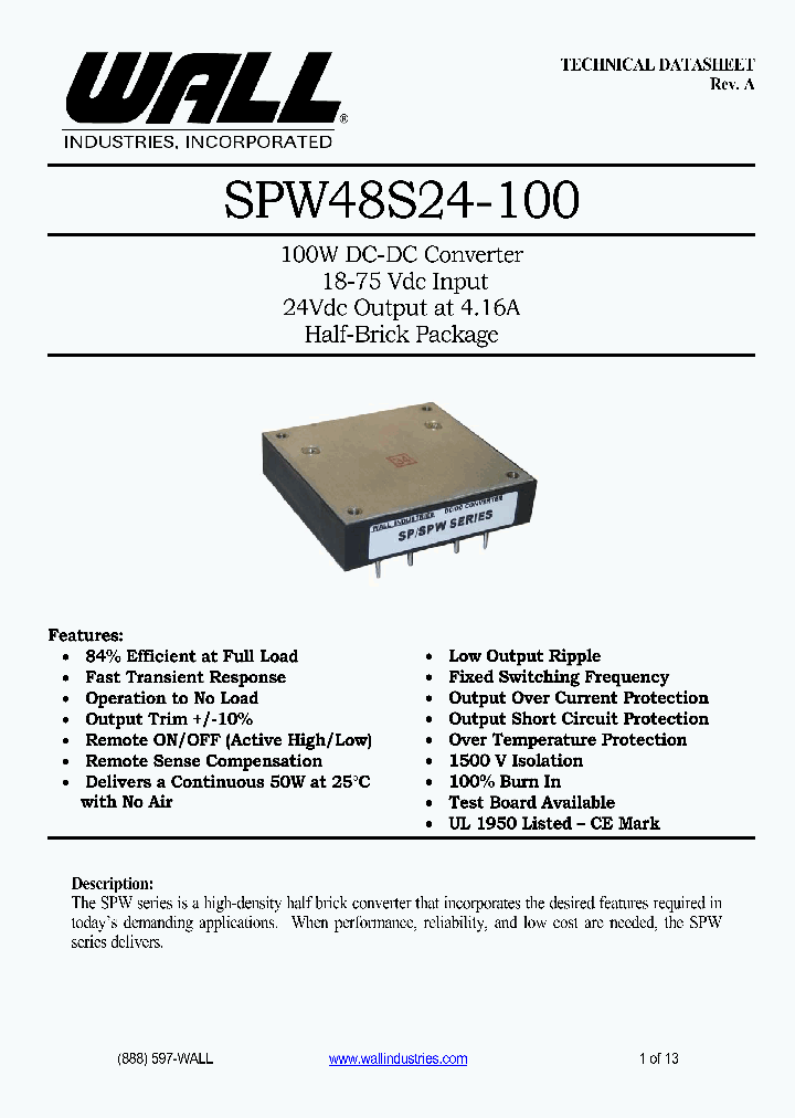 SPW48S24-100_4781373.PDF Datasheet