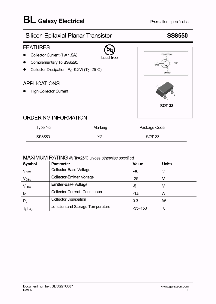 SS8550_4358774.PDF Datasheet