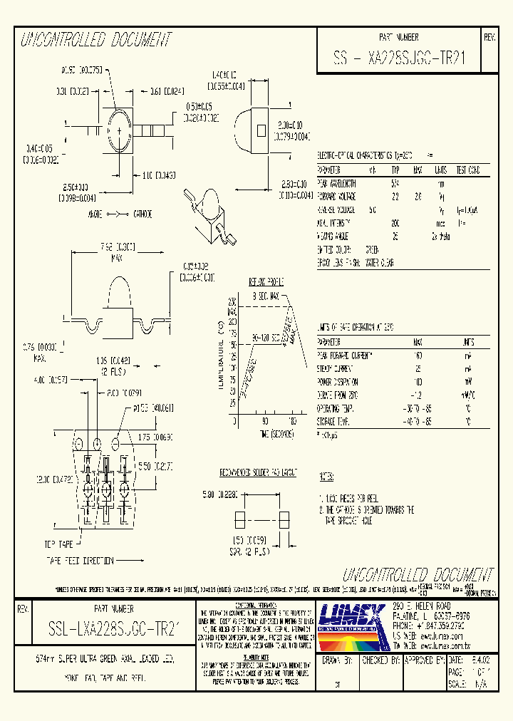 SSL-LXA228SUGCTR21_4531582.PDF Datasheet